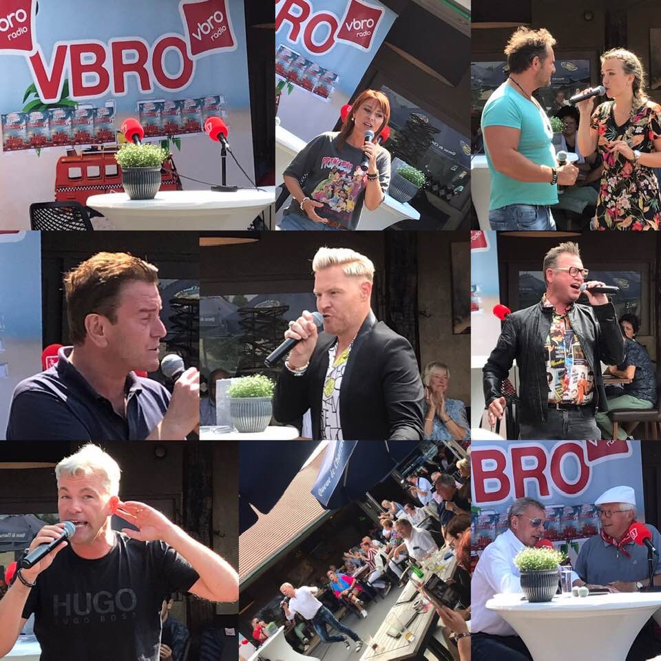 Live opnames radio VBRO. Er komen 11 artiesten op vrijdag 19/08/22